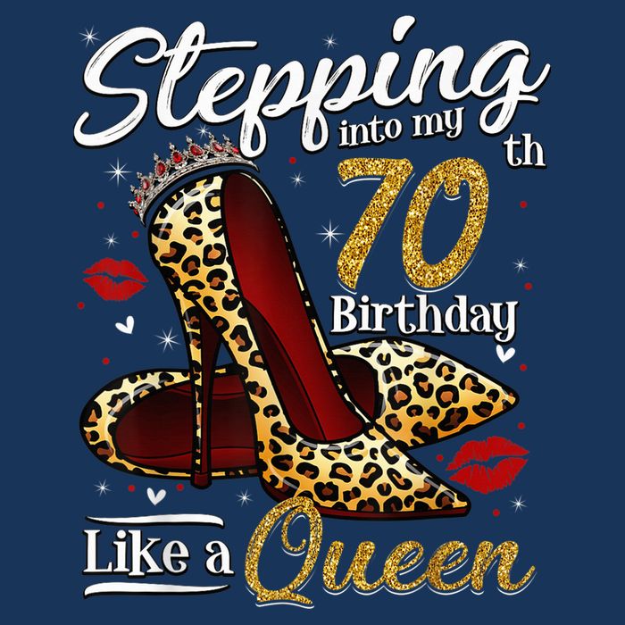 High Heels Stepping Into My 70th Birthday 70 and Fabulous Infant Baby Jersey Bodysuit