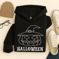 Happy Halloween Spooky Jack O Lantern Hoodie