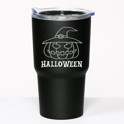Happy Halloween Spooky Jack O Lantern Tumbler