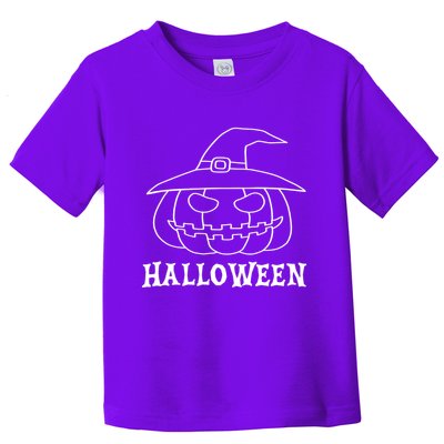 Happy Halloween Spooky Jack O Lantern Toddler T-Shirt
