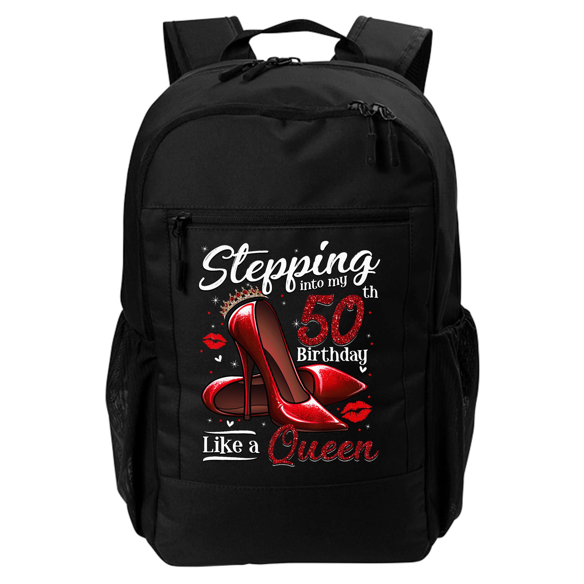 High Heels Stepping Into My 50th Birthday 50 And Fabulous Backpack