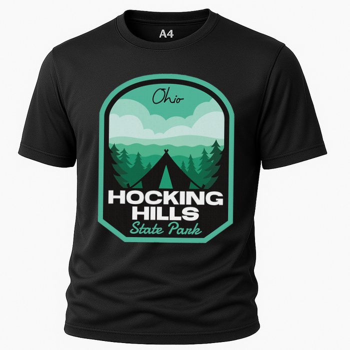 Hocking Hills State Park Oh Camping Cooling Performance Crew T-Shirt