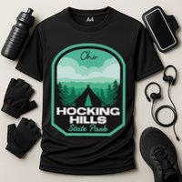 Hocking Hills State Park Oh Camping Cooling Performance Crew T-Shirt