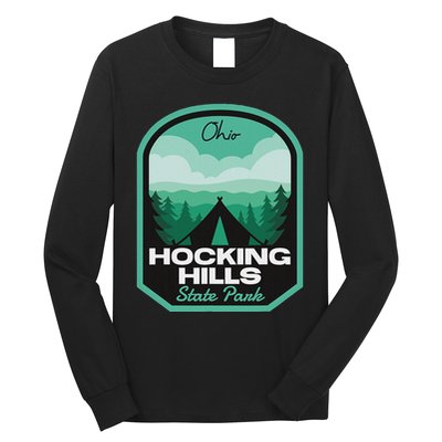 Hocking Hills State Park Oh Camping Long Sleeve Shirt