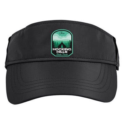 Hocking Hills State Park Oh Camping Adult Drive Performance Visor