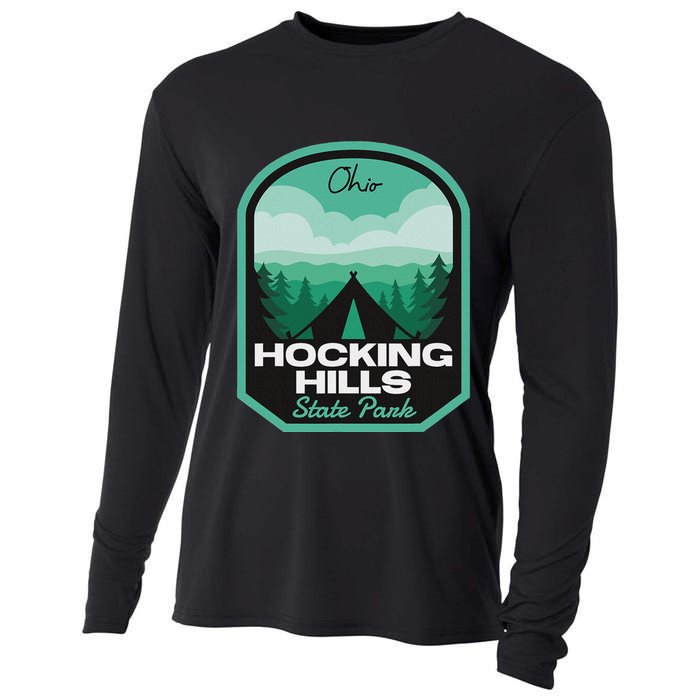 Hocking Hills State Park Oh Camping Cooling Performance Long Sleeve Crew