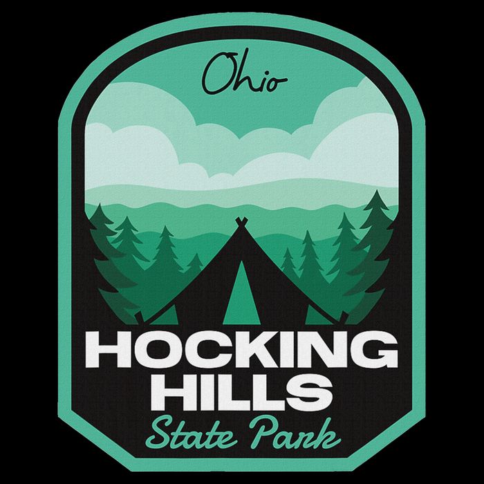 Hocking Hills State Park Oh Camping Cooling Performance Long Sleeve Crew