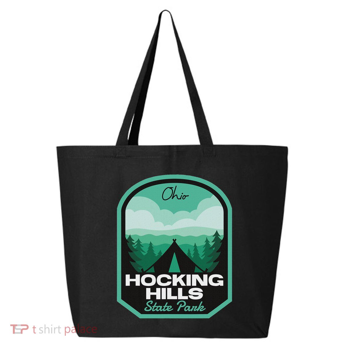 Hocking Hills State Park Oh Camping 25L Jumbo Tote
