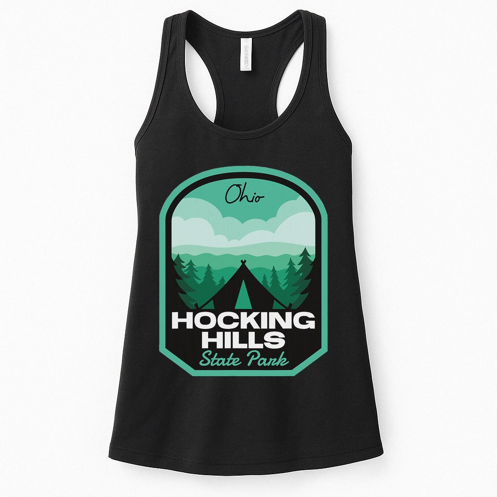 Hocking Hills State Park Oh Camping Womens Tank Top