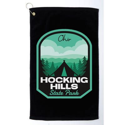 Hocking Hills State Park Oh Camping Golf Towel