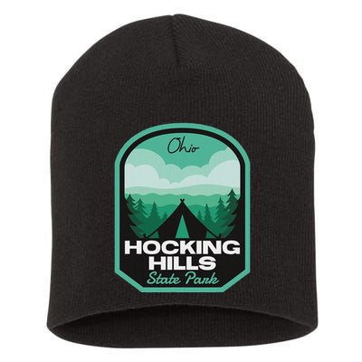 Hocking Hills State Park Oh Camping Short Acrylic Beanie