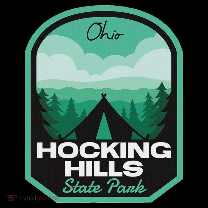 Hocking Hills State Park Oh Camping Short Acrylic Beanie