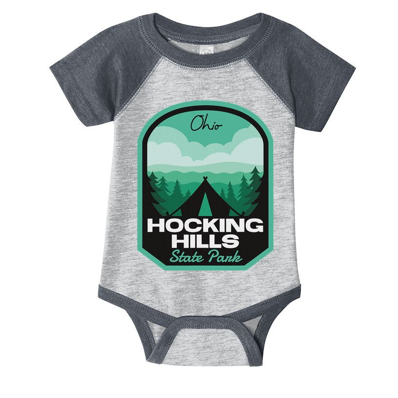 Hocking Hills State Park Oh Camping Infant Baby Jersey Bodysuit
