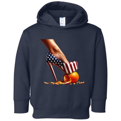 High Heels Squash Oranges; Kamala Harris Election Toddler Hoodie