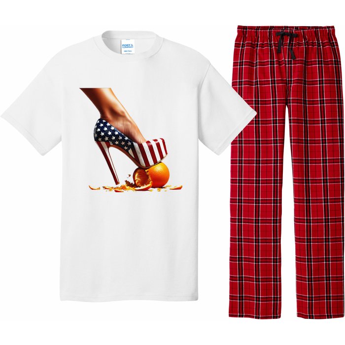 High Heels Squash Oranges; Kamala Harris Election Pajama Set