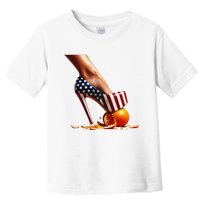 High Heels Squash Oranges; Kamala Harris Election Toddler T-Shirt