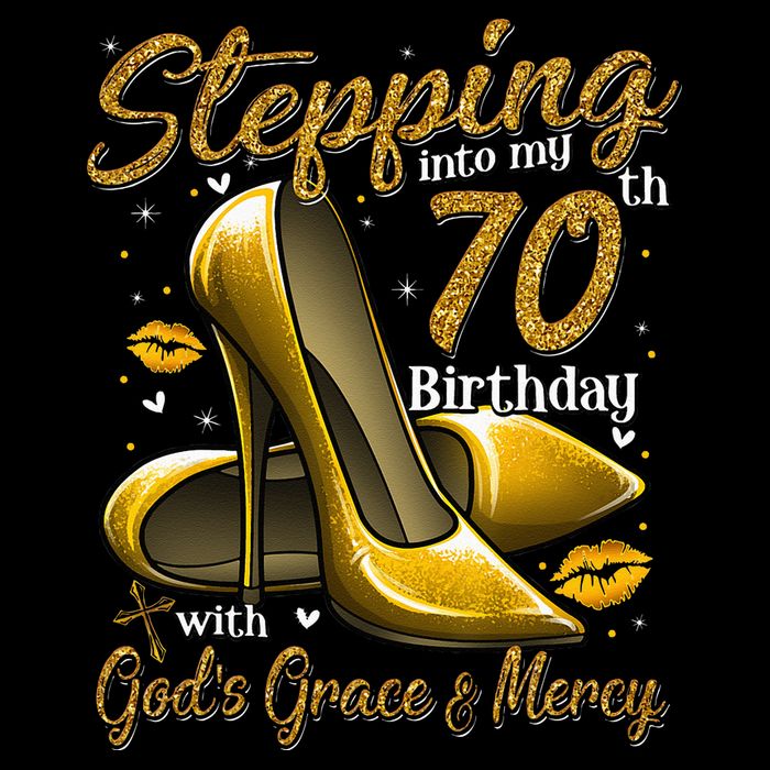 High Heels Stepping Into My 70th Birthday 70 And Fabulous 16 in Basic Backpack