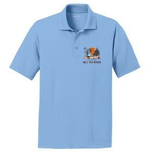 Happy Hallothanksmas Skeleton Turkey Christmas Halloween PosiCharge RacerMesh Polo