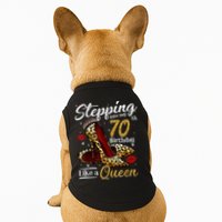 High Heels Stepping Into My 70th Birthday 70 and Fabulous Doggie Tank