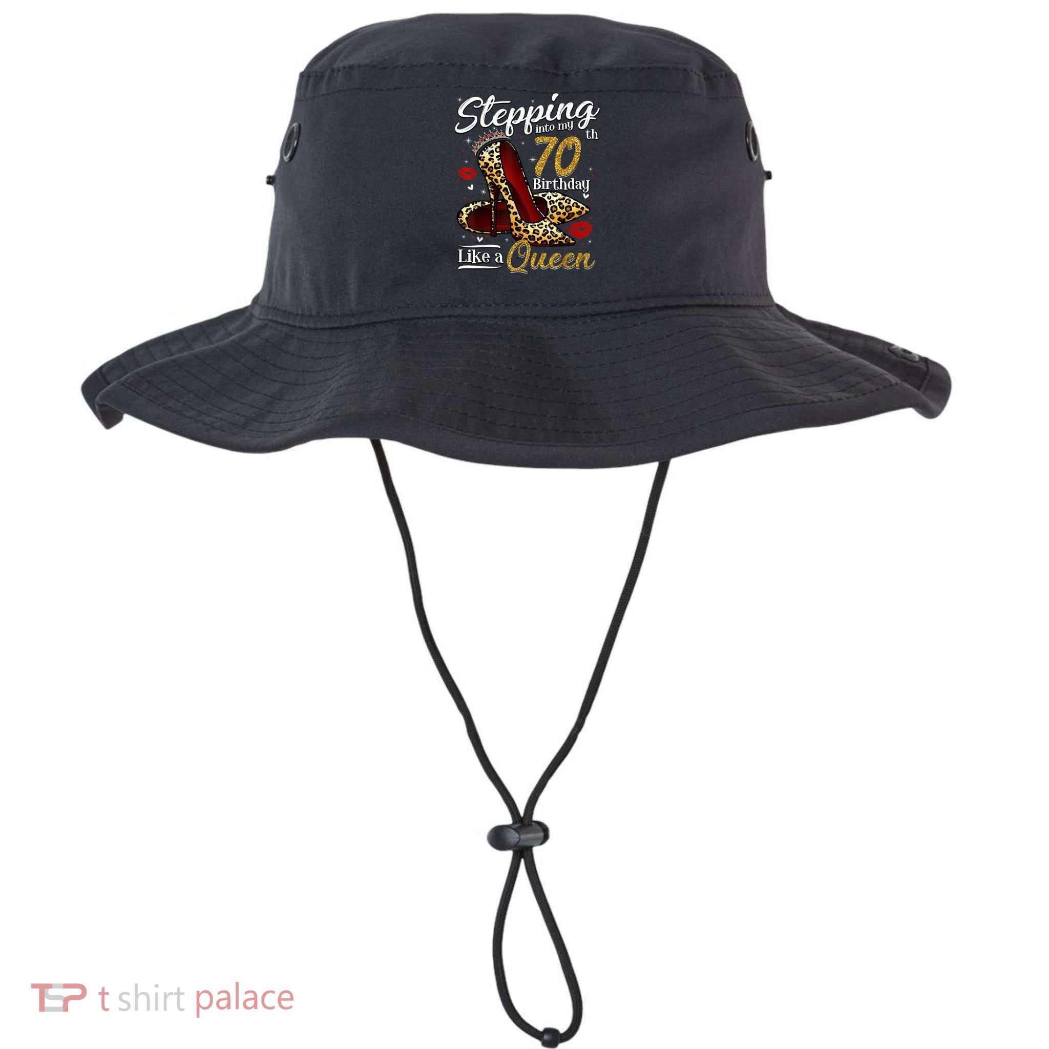 High Heels Stepping Into My 70th Birthday 70 and Fabulous Bucket Hat