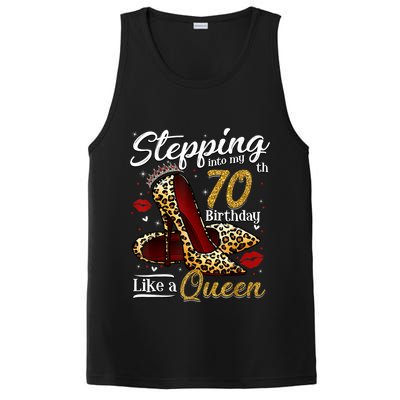 High Heels Stepping Into My 70th Birthday 70 and Fabulous PosiCharge Competitor Tank