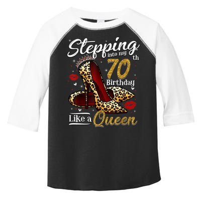 High Heels Stepping Into My 70th Birthday 70 and Fabulous Toddler Fine Jersey T-Shirt