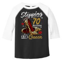 High Heels Stepping Into My 70th Birthday 70 and Fabulous Toddler Fine Jersey T-Shirt