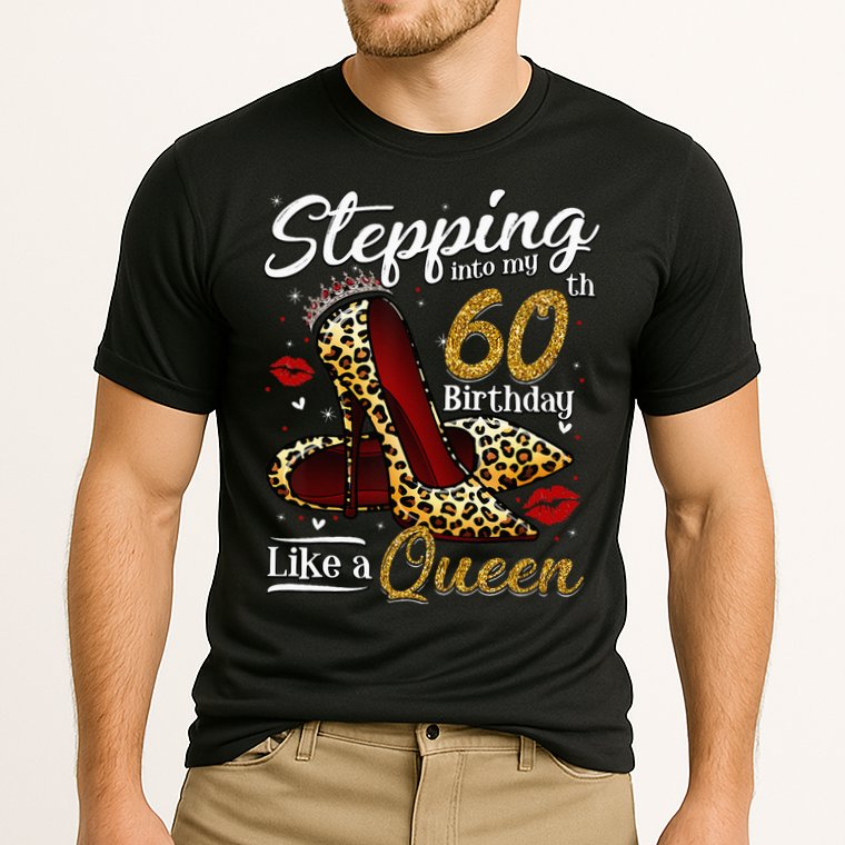 High Heels Stepping Into My 60th Birthday 60 And Fabulous Cooling Performance Crew T-Shirt