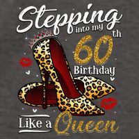 High Heels Stepping Into My 60th Birthday 60 And Fabulous Vector Backpack