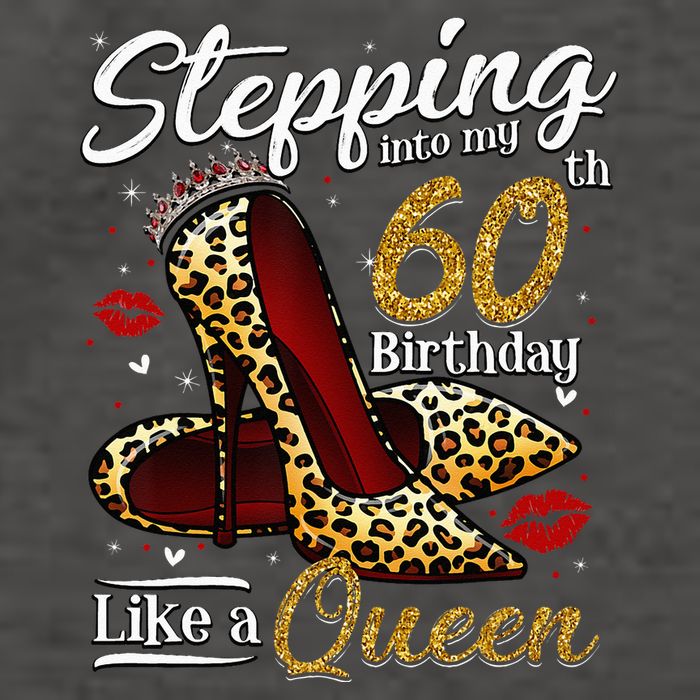 High Heels Stepping Into My 60th Birthday 60 And Fabulous Vector Backpack