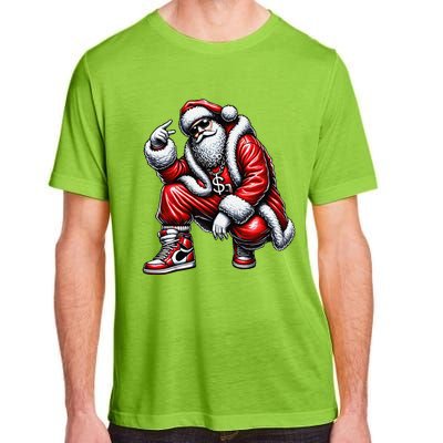 Hip Hop Santa Rapper Christmas Adult ChromaSoft Performance T-Shirt