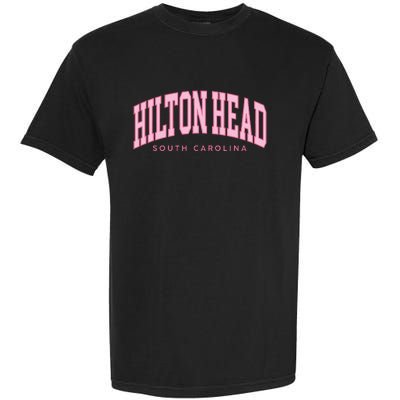 Hilton Head Sc South Carolina Retro Garment-Dyed Heavyweight T-Shirt