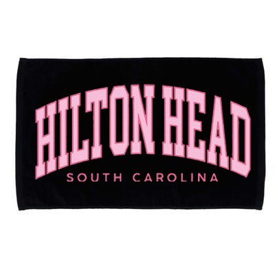 Hilton Head Sc South Carolina Retro Microfiber Hand Towel