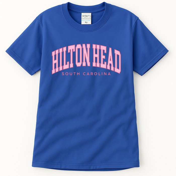 Hilton Head Sc South Carolina Retro Tall T-Shirt