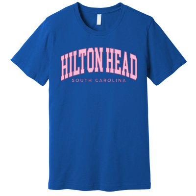 Hilton Head Sc South Carolina Retro Premium T-Shirt