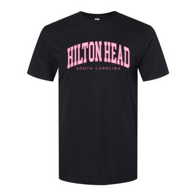 Hilton Head Sc South Carolina Retro Softstyle CVC T-Shirt