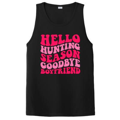 Hello Hunting Season Goodbye Boyfriend PosiCharge Competitor Tank