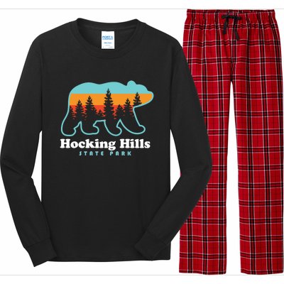 Hocking Hills State Park Bear Hocking Hills Camping Long Sleeve Pajama Set