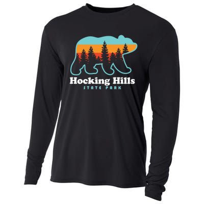 Hocking Hills State Park Bear Hocking Hills Camping Cooling Performance Long Sleeve Crew