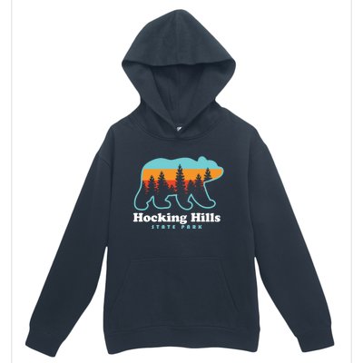 Hocking Hills State Park Bear Hocking Hills Camping Urban Pullover Hoodie