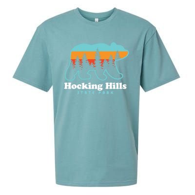 Hocking Hills State Park Bear Hocking Hills Camping Sueded Cloud Jersey T-Shirt