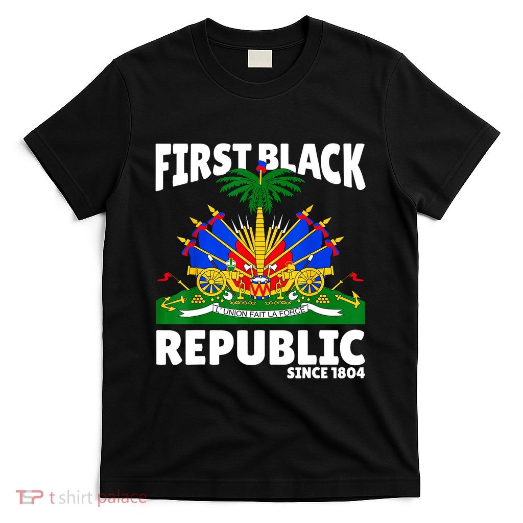 Haiti Heritage Since 1804 Proud Zoe Happy Haitian Flag Day T-Shirt