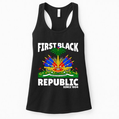 Haiti Heritage Since 1804 Proud Zoe Happy Haitian Flag Day Womens Tank Top