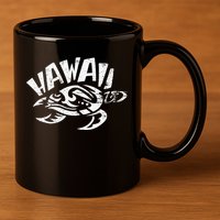 Hawaii Hawaii State Hawaii Lover Tee Hawaii 11oz C Handle Ceramic Mug