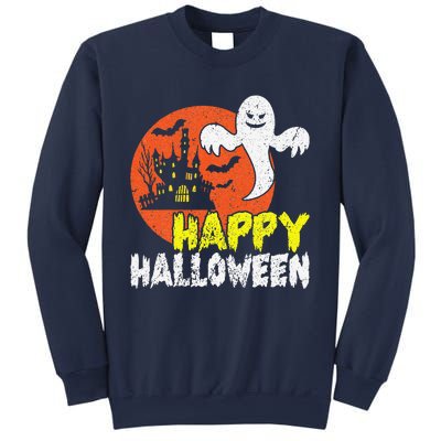 Happy Halloween Spooky Ghost Sweatshirt