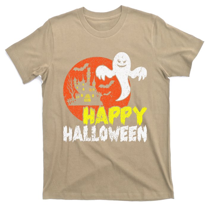 Happy Halloween Spooky Ghost T-Shirt