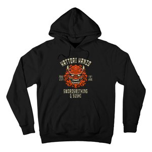 Hattori Hanzo Sword And Sushi Hoodie