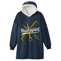 Hairdresser Hairstylist Salon Barber Hairapist Hooded Wearable Blanket