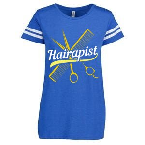 Hairdresser Hairstylist Salon Barber Hairapist Enza Ladies Jersey Football T-Shirt