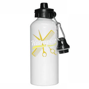 Hairdresser Hairstylist Salon Barber Hairapist Aluminum Water Bottle